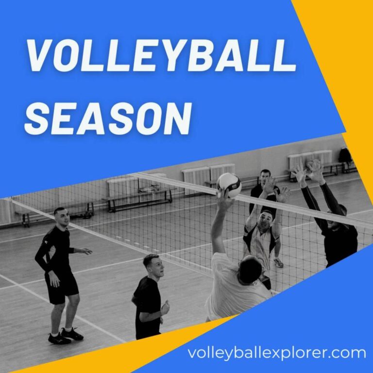 Volleyball Season in High School, Middle School and, College